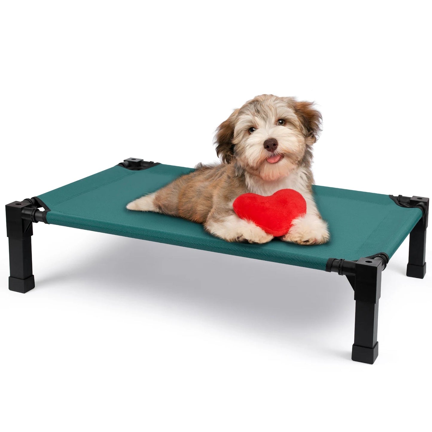 Elevated Cooling Dog Bed with Breathable Mesh Chronoscape
