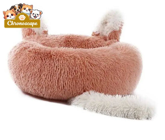 Fast Shipping Plush Pet Bed with Ears and Tail for Cats and Small Dogs Beds & Blankets