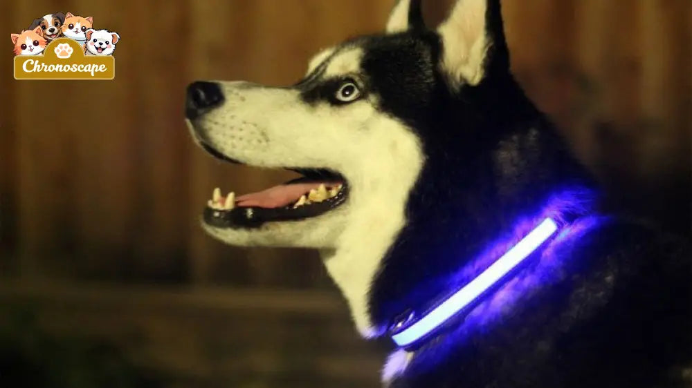 LED Light Up Dog Collar Leashes Collars & Petwear