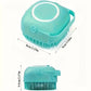 Silicone Dog & Cat Bathing Brush with Shampoo Dispenser Chronoscape