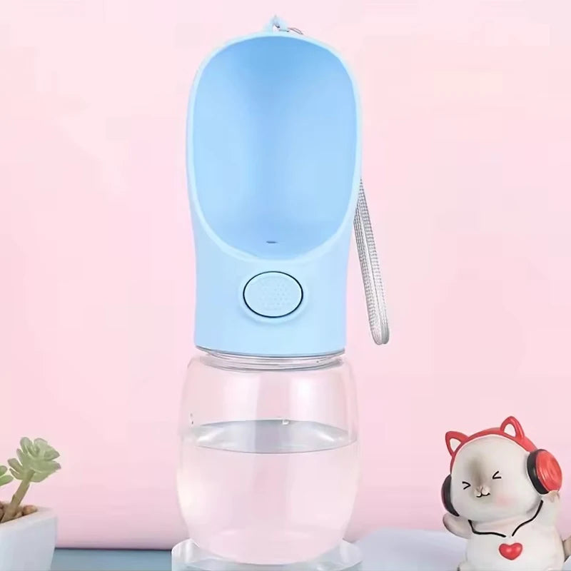 Portable Pet Water Bottle with Food Dispenser Chronoscape