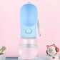 Portable Pet Water Bottle with Food Dispenser Chronoscape