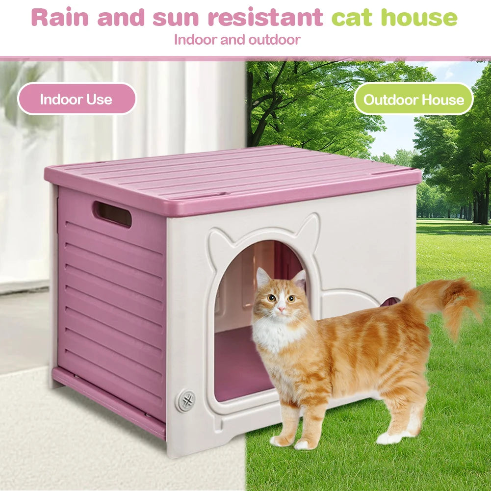 Waterproof Winter Pet Cave Bed for Cats & Small Dogs Chronoscape