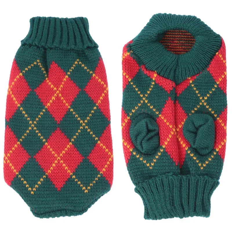 Winter Cat Sweater Vest for Sphynx Cats Chronoscape