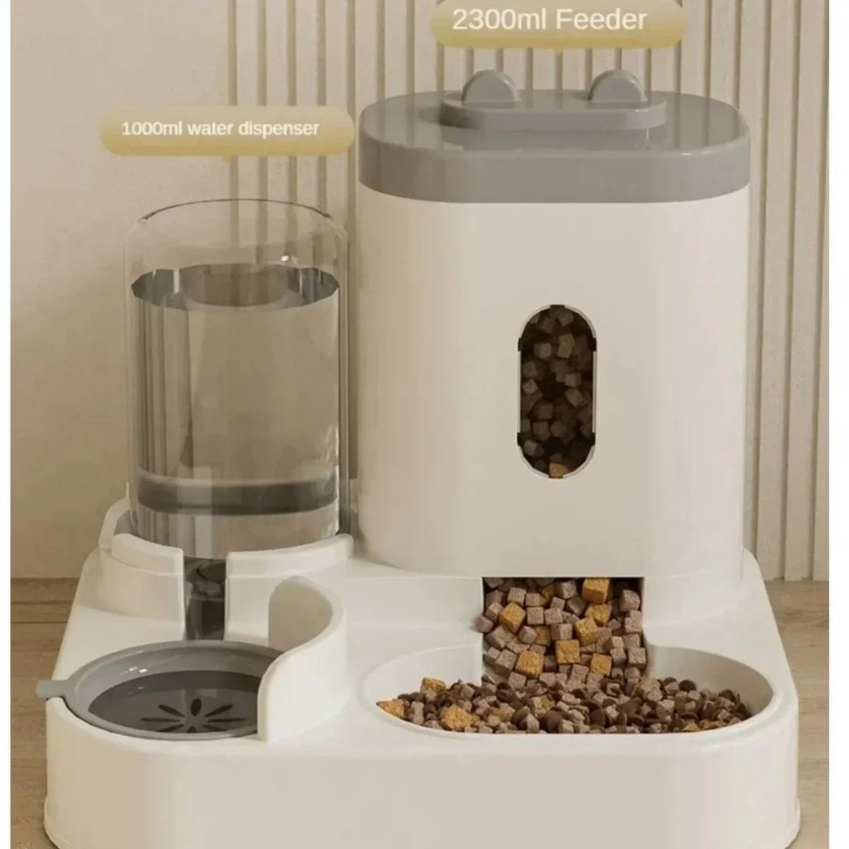 Automatic Pet Feeder with Water Fountain – Large Capacity Chronoscape