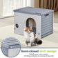 Waterproof Winter Pet Cave Bed for Cats & Small Dogs Chronoscape