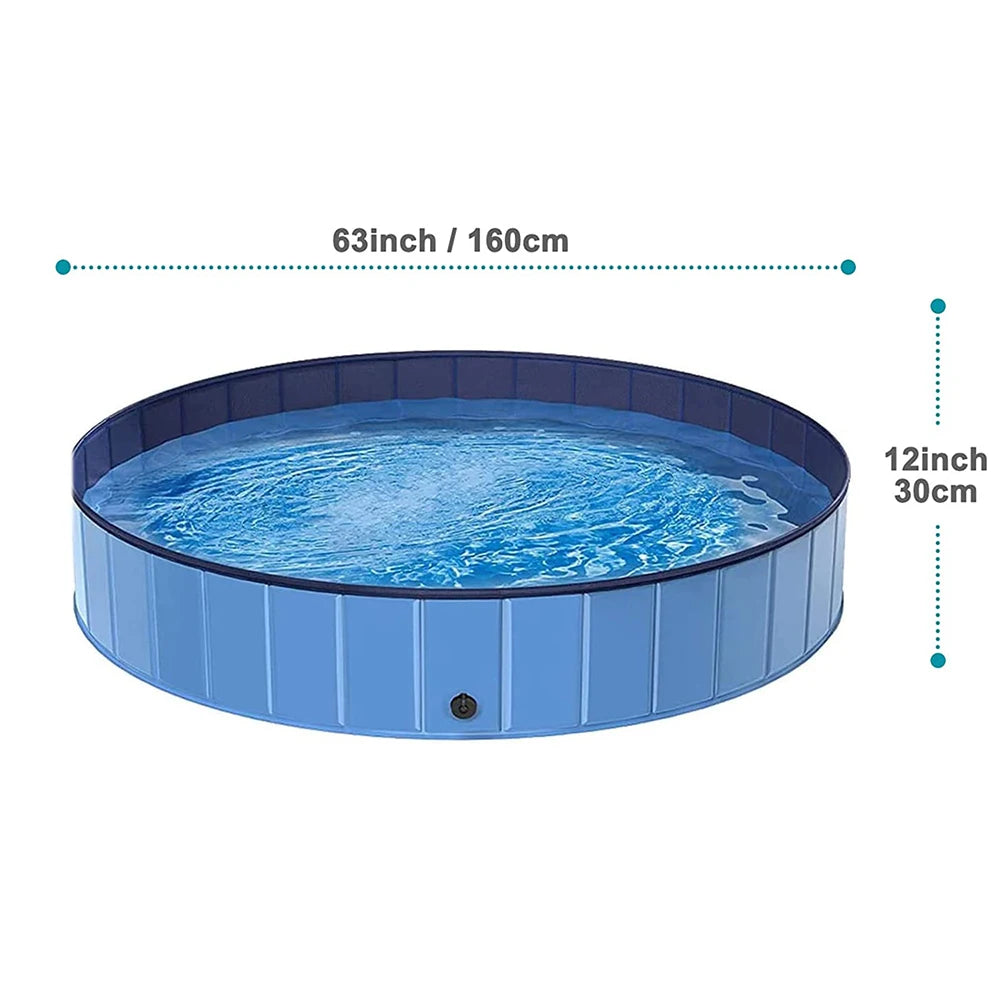 Portable Dog Swimming Pool & Bath Tub for Large Dogs Chronoscape