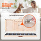 Foldable Adjustable Wooden Dog Ramp with Anti-Slip Surface Chronoscape