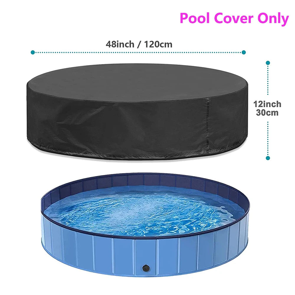 Portable Dog Swimming Pool & Bath Tub for Large Dogs Chronoscape