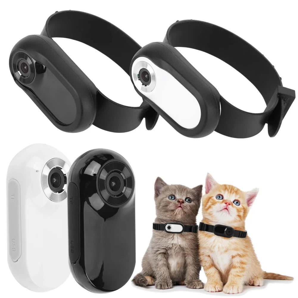 1080P HD Pet Camera Collar for Dogs & Cats Chronoscape