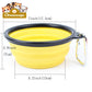 COLLAPSIBLE SILICONE TRAVEL PET BOWL Petcare
