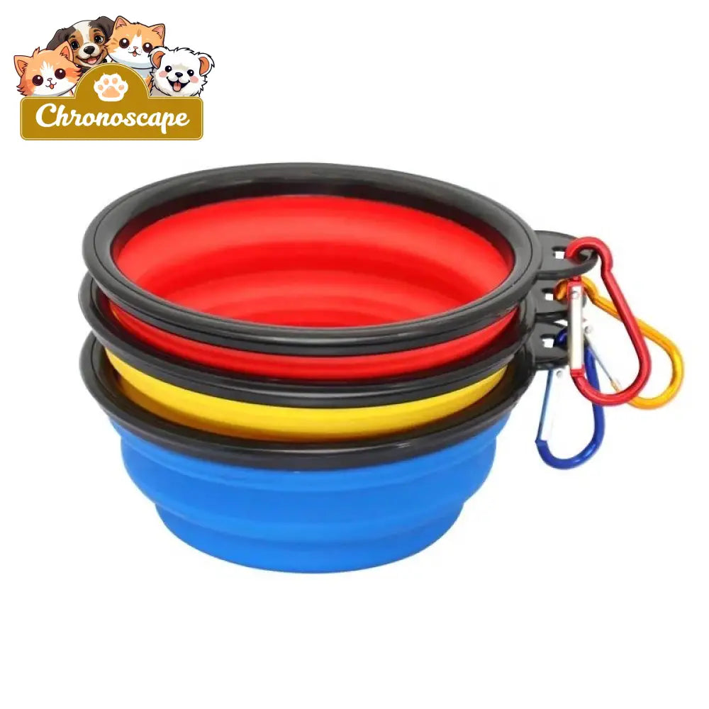 COLLAPSIBLE SILICONE TRAVEL PET BOWL Petcare