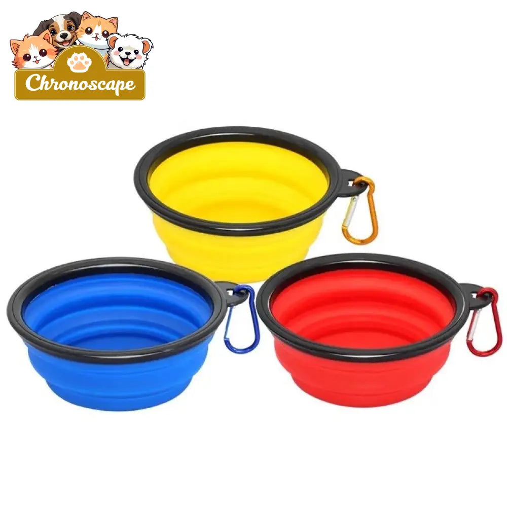 COLLAPSIBLE SILICONE TRAVEL PET BOWL Petcare