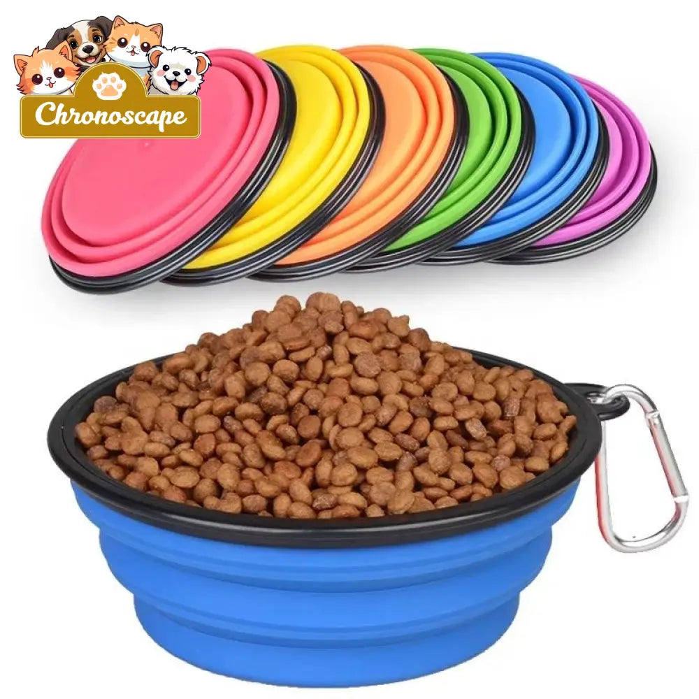 COLLAPSIBLE SILICONE TRAVEL PET BOWL Petcare