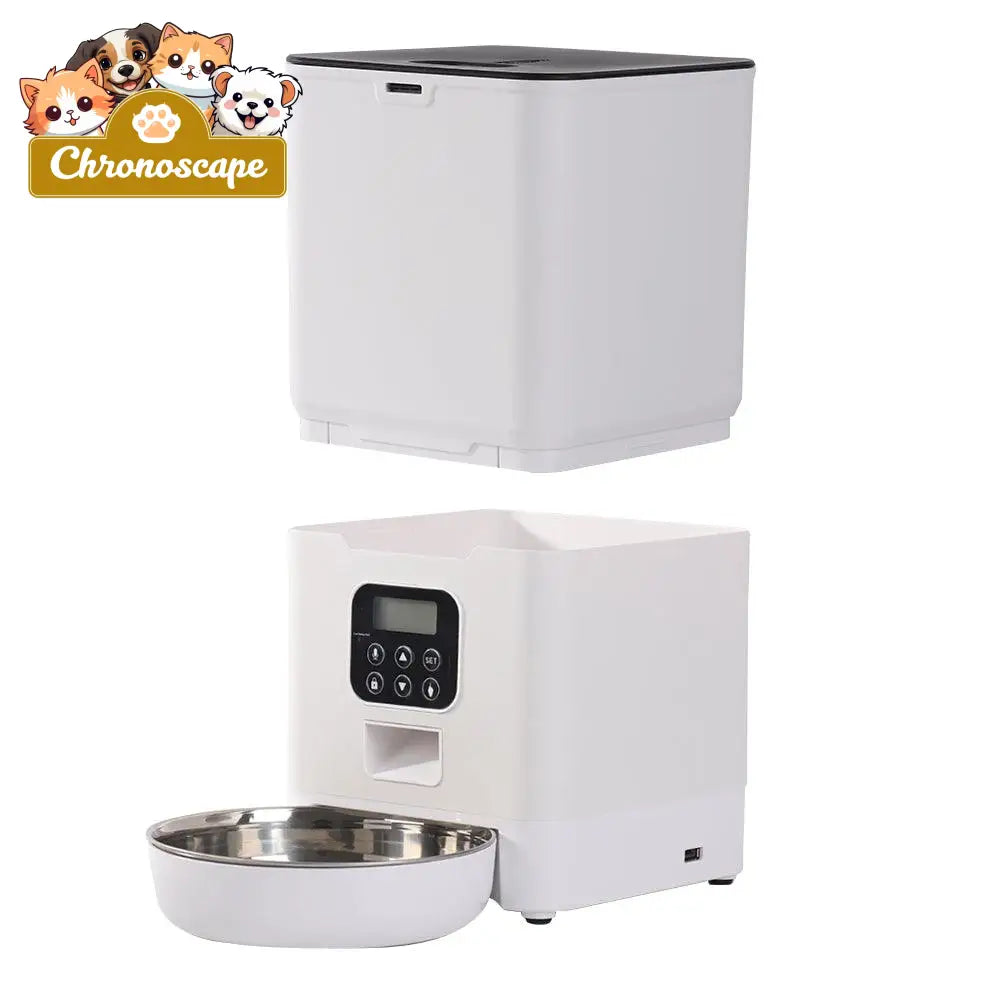 Intelligent Pet Feeder: Effortless Feeding Solution For Cats And Dogs Pets