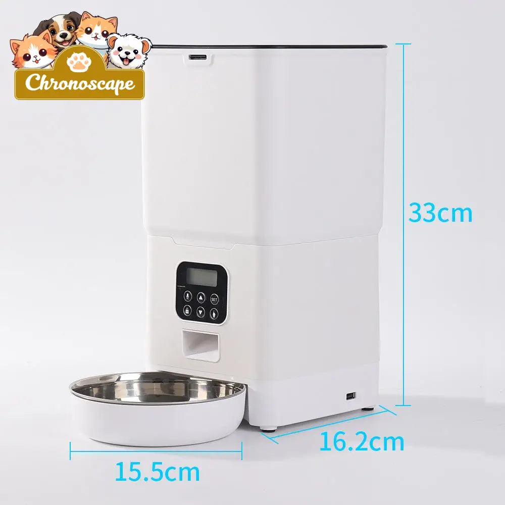 Intelligent Pet Feeder: Effortless Feeding Solution For Cats And Dogs Pets