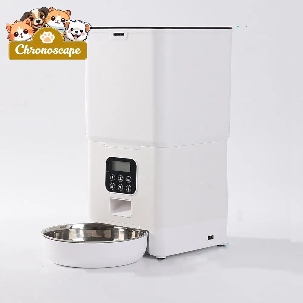 Intelligent Pet Feeder: Effortless Feeding Solution For Cats And Dogs Pets