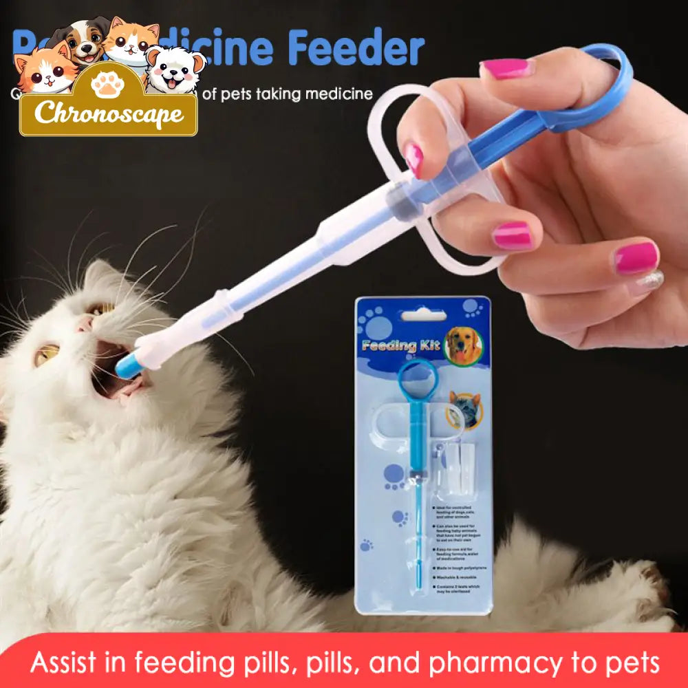 Medicine Syringe Tablet Pill Gun Piller Pet Dispenser Medicine Pets