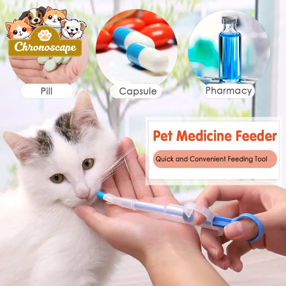 Medicine Syringe Tablet Pill Gun Piller Pet Dispenser Medicine Pets