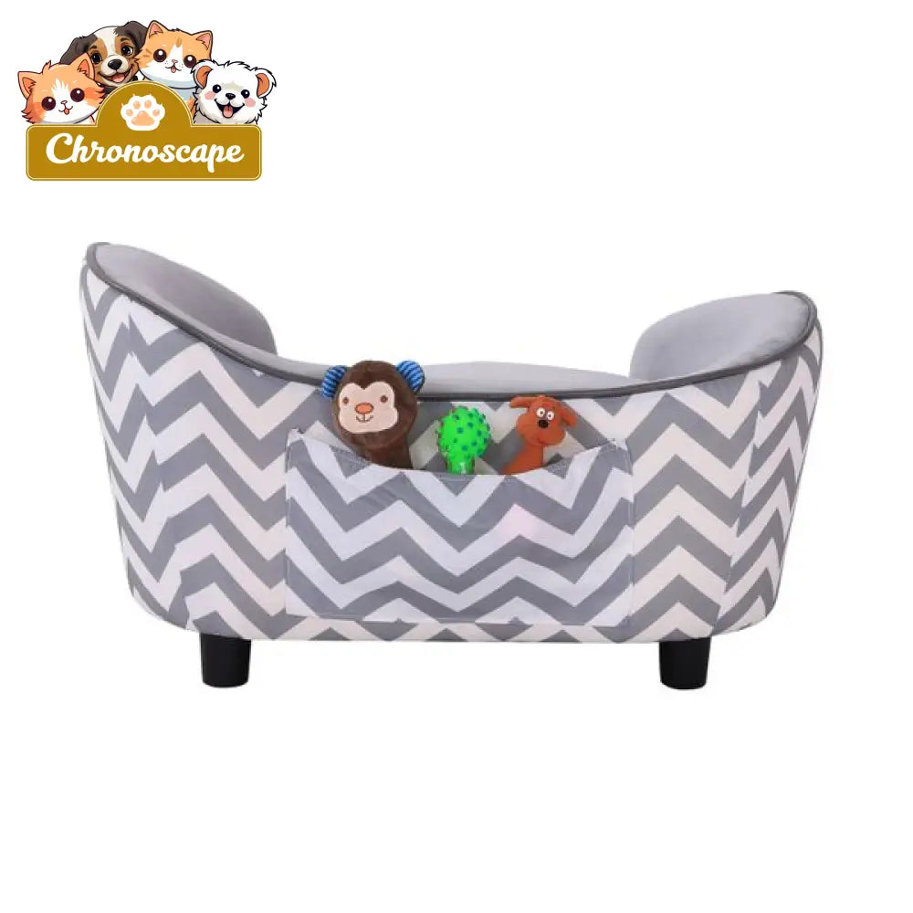 PawHut Pet Soft Warm Sofa Elevated Dog Puppy Sleeping Bed Bed Raised Beds & Blankets