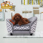 PawHut Pet Soft Warm Sofa Elevated Dog Puppy Sleeping Bed Bed Raised Beds & Blankets