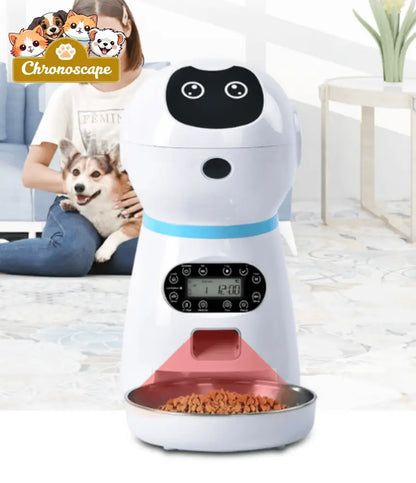 Pawsomefeed Automatic Pet Feeder White / Au Pets