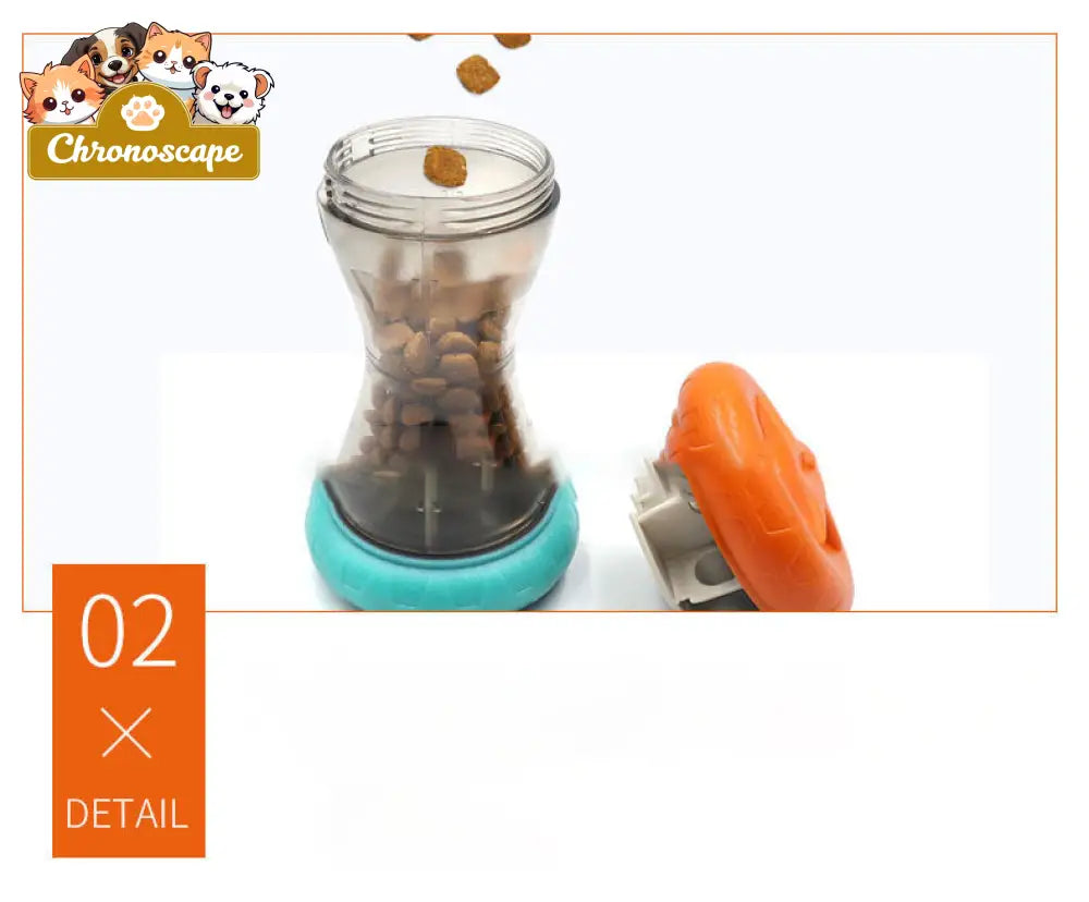 Pet Food Leakage Toy Dog Toy Food Leakage Ball Bite Blue orange Toys