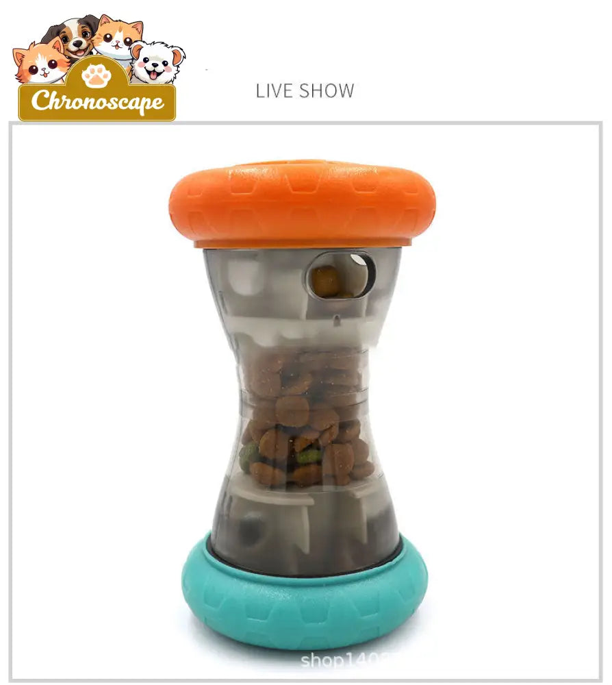 Pet Food Leakage Toy Dog Toy Food Leakage Ball Bite Blue orange Toys