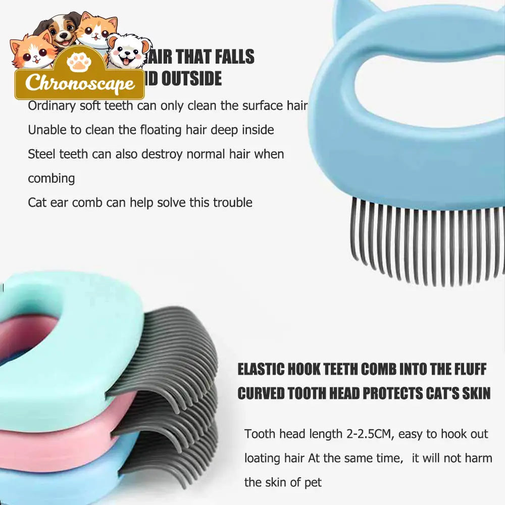 Pet Massage Brush Pet Grooming Massage Tool To Remove Loose Hairs Pets
