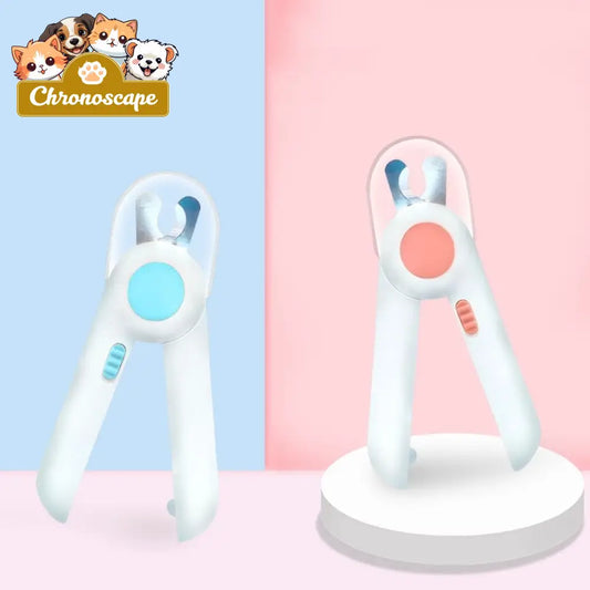Pet Nail Scissors LED Cat Nail Clipper Trimmer Pets
