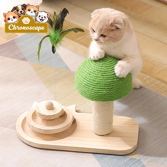 Pet Tree Scratching Post with Toy Toys