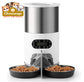 Smartpaws Remote-Controlled Pet Feeder: Automatic Food Dispenser With Pets