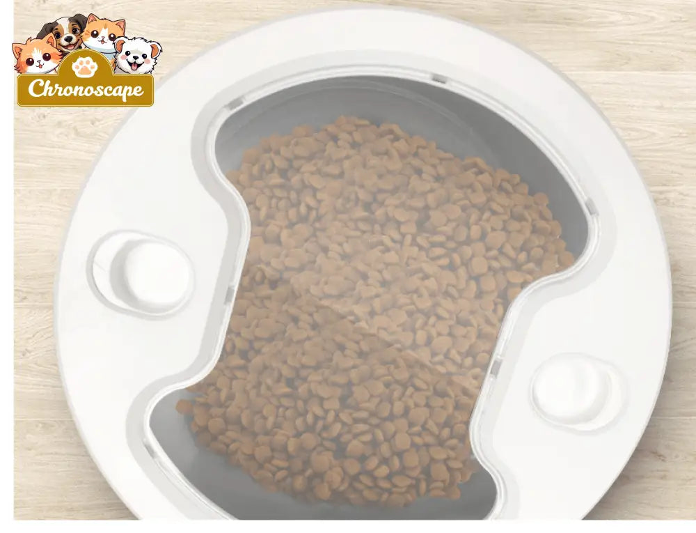 Smartpaws Remote-Controlled Pet Feeder: Automatic Food Dispenser With Pets