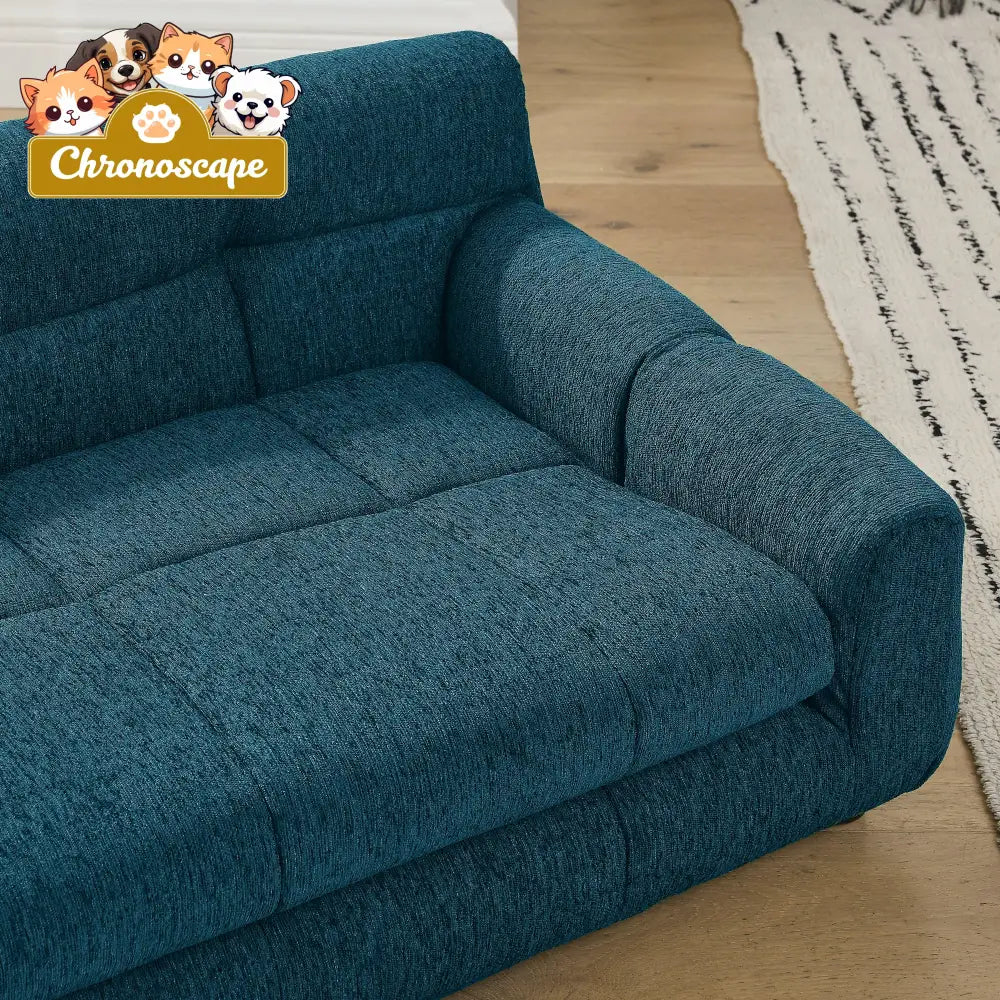 Soft and comfortable pet sofa with backrest and armrests suitable for Furniture