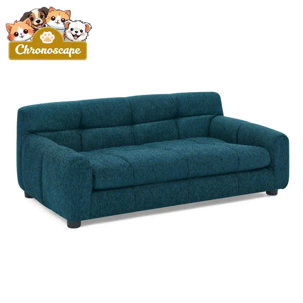 Soft and comfortable pet sofa with backrest and armrests suitable for Furniture
