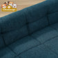 Soft and comfortable pet sofa with backrest and armrests suitable for Furniture