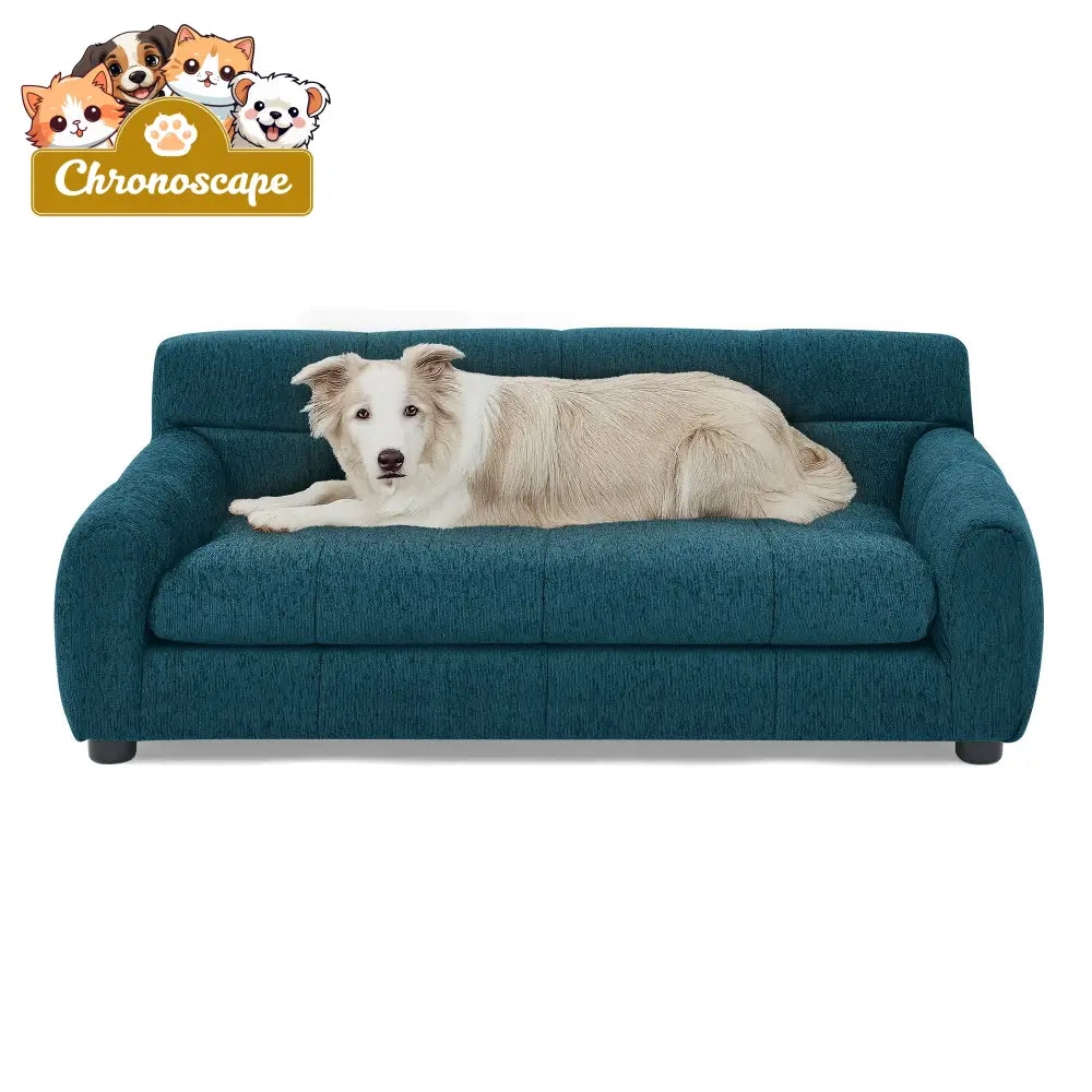 Soft and comfortable pet sofa with backrest and armrests suitable for Furniture