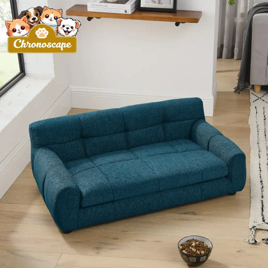 Soft and comfortable pet sofa with backrest and armrests suitable for Furniture