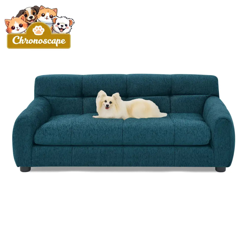 Soft and comfortable pet sofa with backrest and armrests suitable for Furniture
