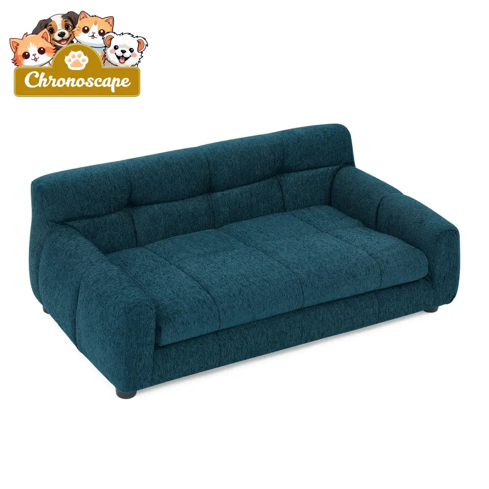 Soft and comfortable pet sofa with backrest and armrests suitable for Furniture