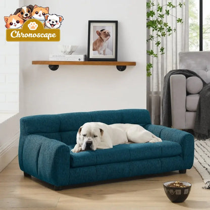 Soft and comfortable pet sofa with backrest and armrests suitable for Furniture