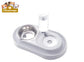 Stainless Steel Pet Bowls with Automatic Water Bottle Pets