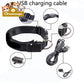 USB RECHARGEABLE LED PET DOG COLLAR Leashes Collars & Petwear
