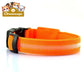 USB RECHARGEABLE LED PET DOG COLLAR Leashes Collars & Petwear